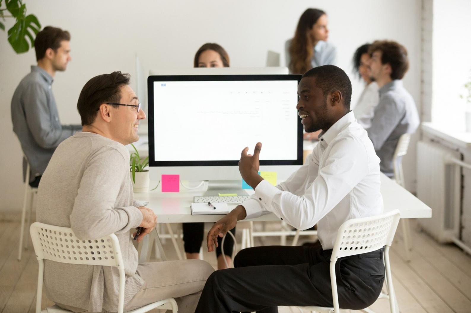 Session de formation en groupe avec Éric Dufresne